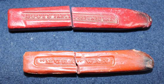 Five Chinese cased seals, second quarter 20th century, 5.5cm - 11cm